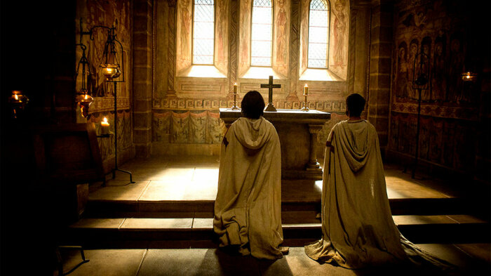 Рыцари-тамплиеры жили достаточно скромно, они принимали обеты послушания, целомудрия и бедности / Фото: Кинопоиск Рыцари-тамплиеры жили достаточно скромно, они принимали обеты послушания, целомудрия и бедности / Фото: Кинопоиск
