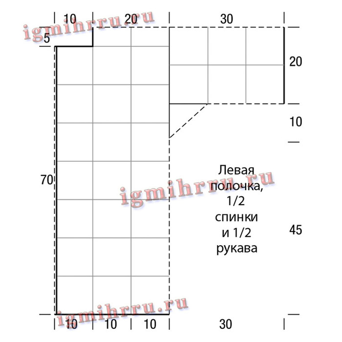 Теплый жакет из разноцветных "бабушкиных квадратов" жакет