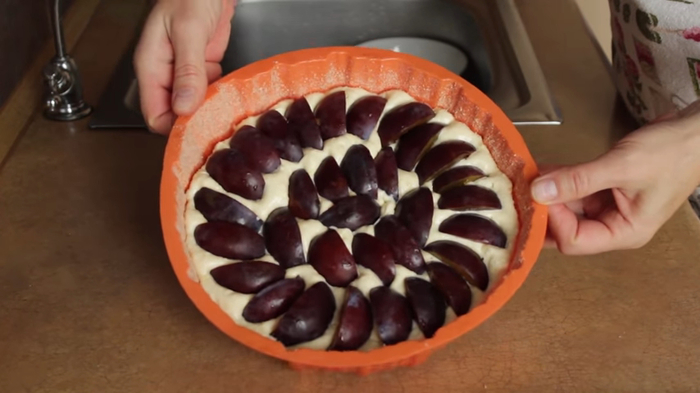 Вкусный пирог со сливами Вкусный пирог со сливами выпечка,кулинария