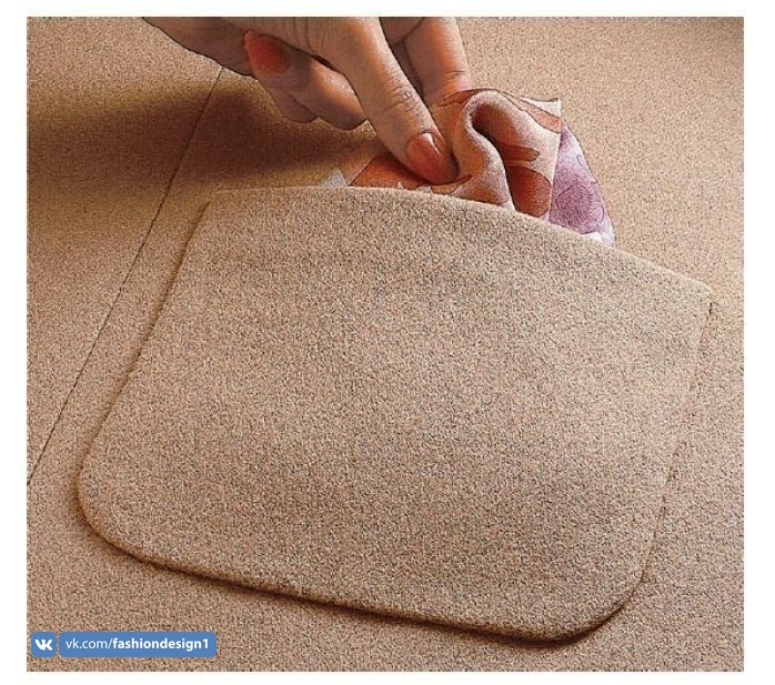 Как пришить накладной карман невидимым швом