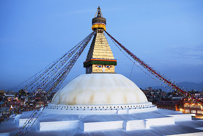 Ступа Боднатх в Катманду, Непал