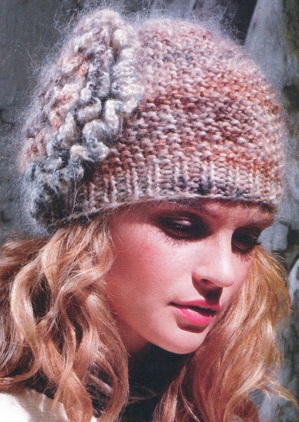 Связать шапку спицами