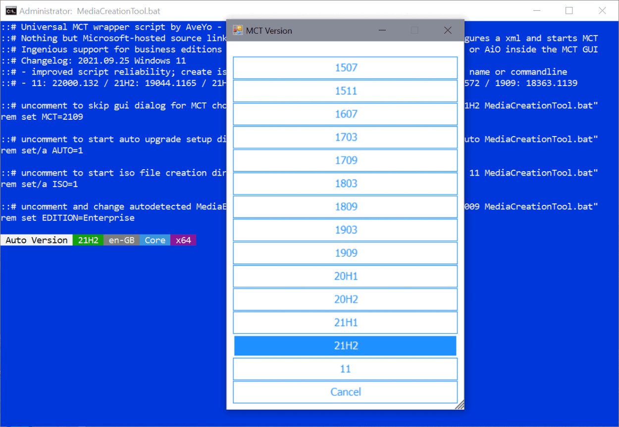 mediacreationtool download windows 11 iso