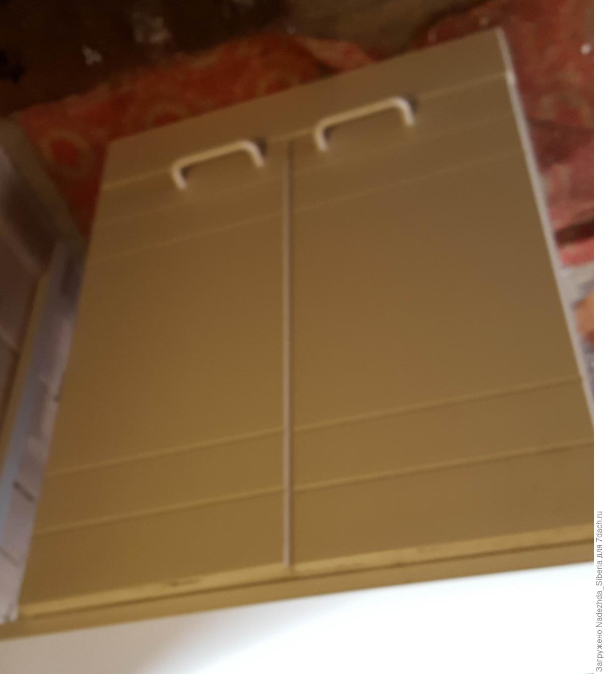 Полувстроенный шкаф, или Эксклюзив из того, что было... 