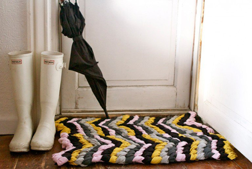 10 идей как сделать коврик своими руками домашний досуг,идеи для дома,своими руками