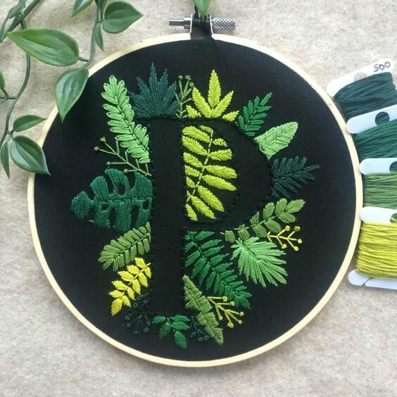 Negative space embroidery: интересный прием в вышивке можно, пространство, вокруг, space, негативного, таким, способом, внутри, negative, вышивать, букву, вышивки, прием, ребенка, моменты, лучшие, сохранить, вашей, жизниВышивка, оригинальным