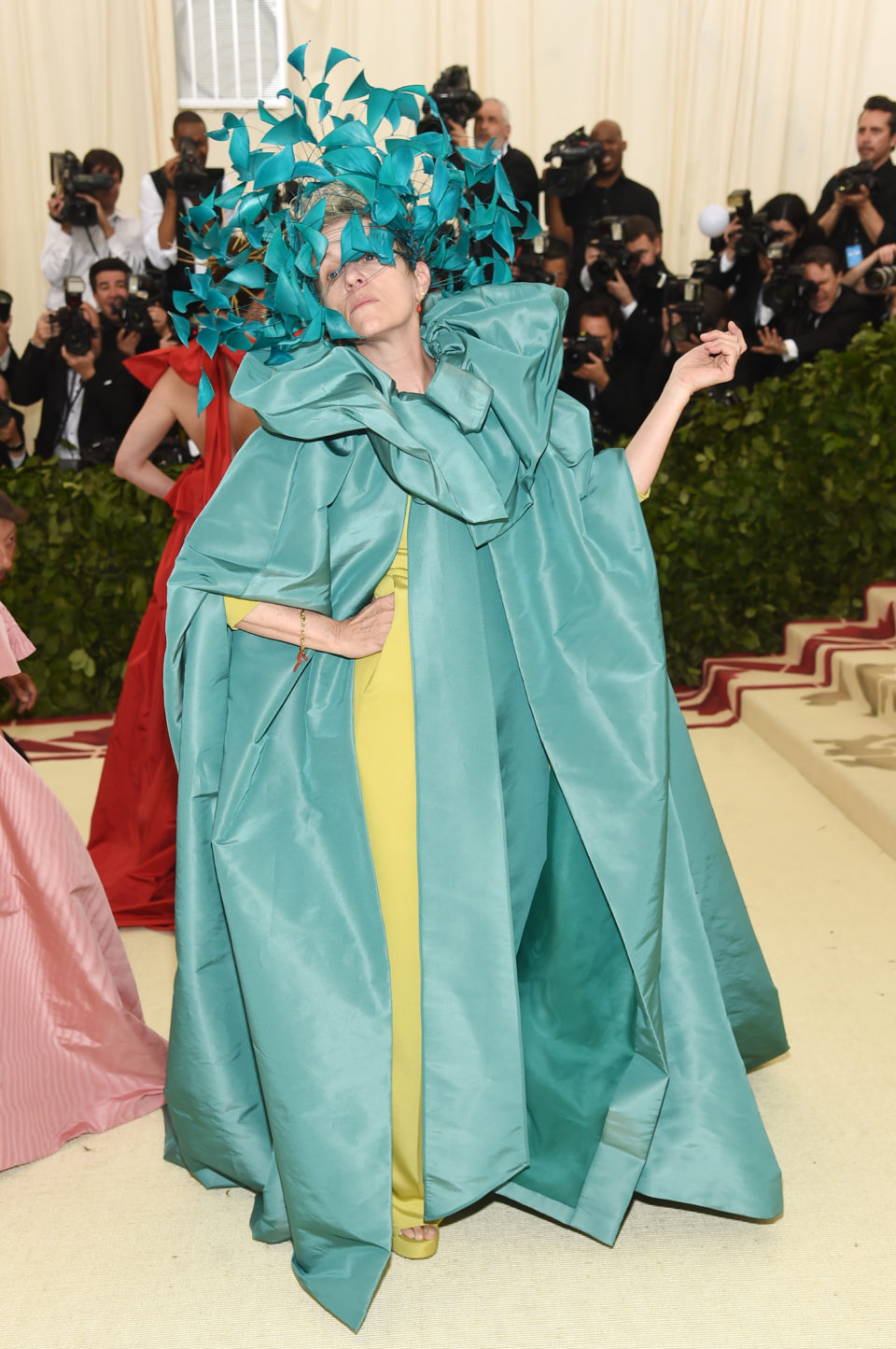 Фрэнсис Макдормэнд на Met Gala 2018