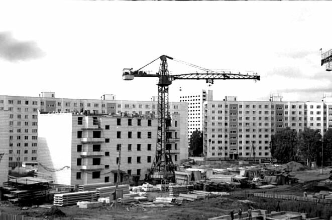 Жилищное строительство в СССР (иллюстрация из открытых источников)