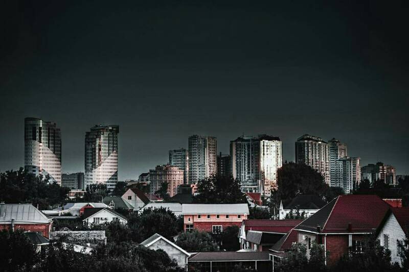 Панорама Краснодара. Фото - @urbanblacck