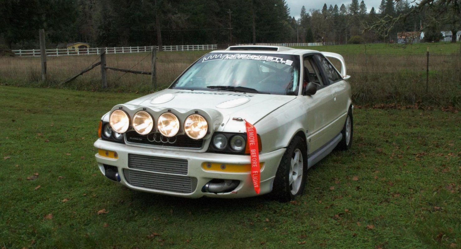Выставленный на продажу Rally-Spec 1990 Audi Coupe Quattro готов покорить ближайшую трассу Автомобили