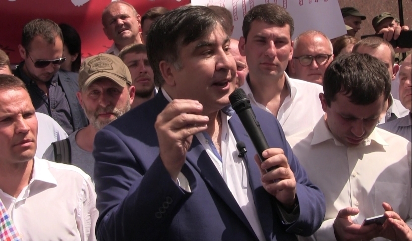 Грузин без паспорта пообещал заняться «селекцией» украинских депутатов, чтобы собрать большинство в Раде
