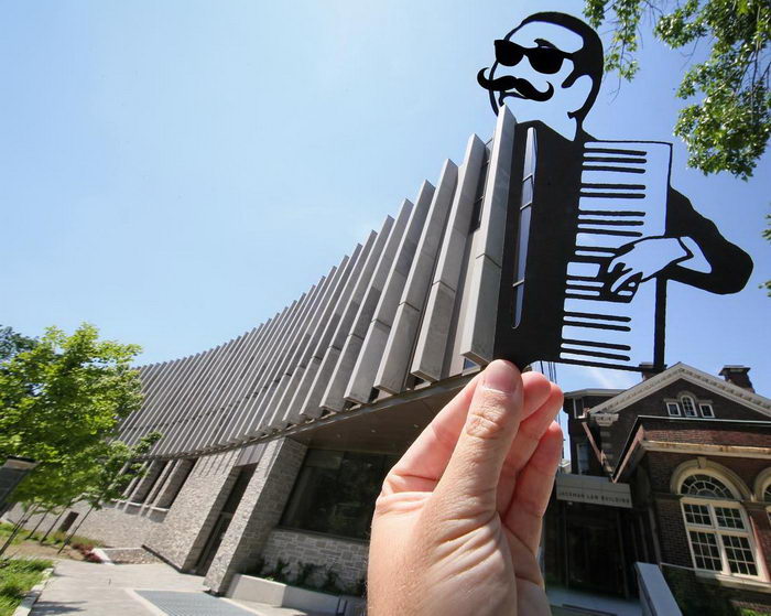 Забавные работы мастера коллажей Забавные работы мастера коллажей