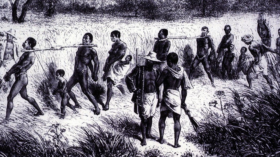 Система рабовладения существовала в британских американских колониях и США с 1619 (когда африканские невольники впервые были завезены в британскую Виргинию английскими колонистами) по 1865 год. Рабы в большинстве своем были африканцами, которых насильно вывезли из мест проживания, и их потомками