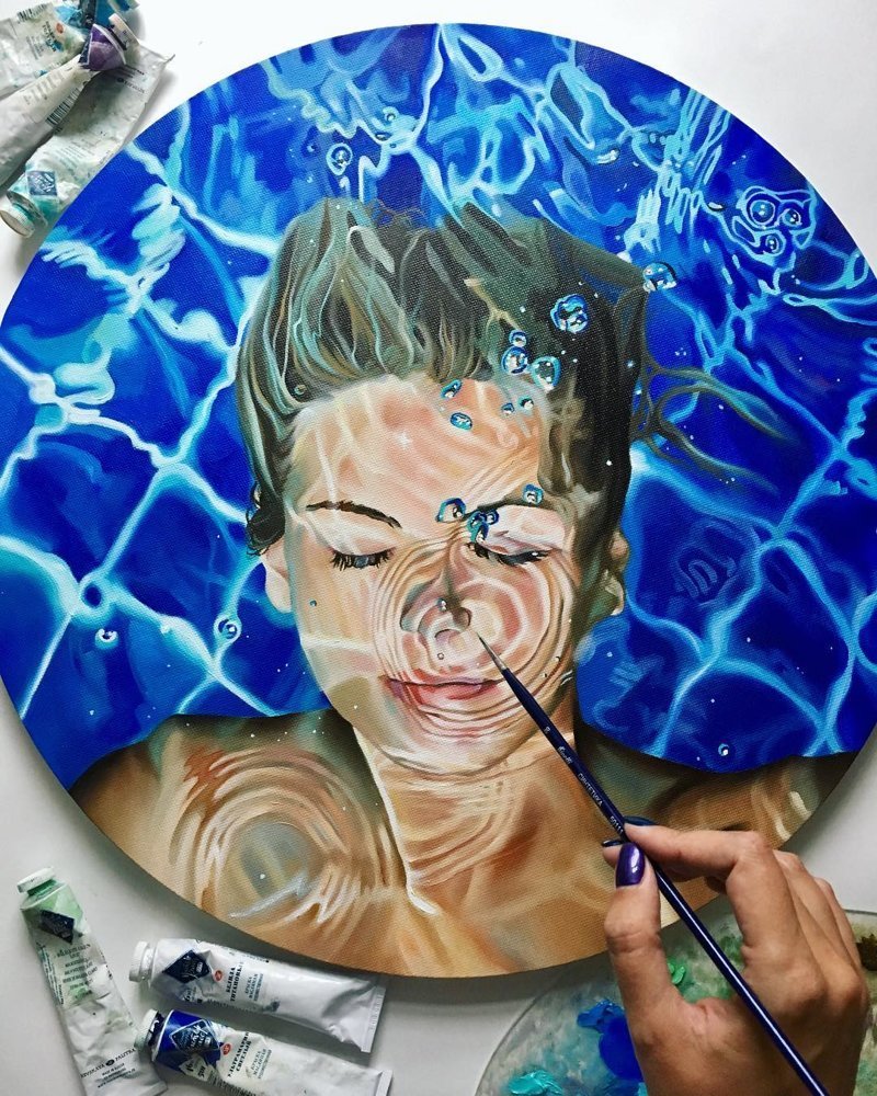 Поразительно красивые картины маслом от художницы Анастасии Морской Поразительно красивые картины маслом от художницы Анастасии Морской живопись