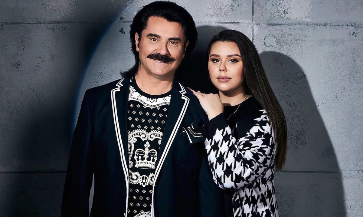 Павло Зибров со своей дочерью Дианой