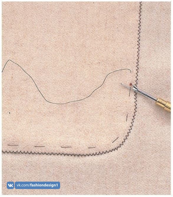 Как пришить накладной карман невидимым швом Как пришить накладной карман невидимым швом женские хобби