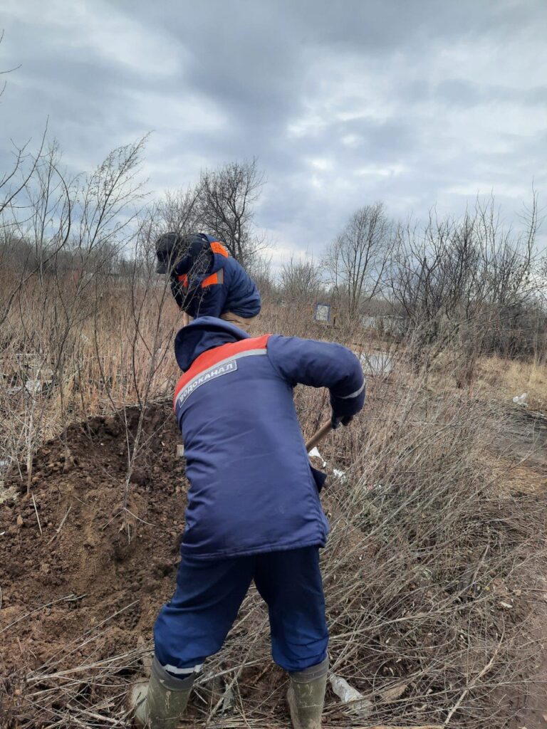 В Рязани устраняют подтопление в частном секторе Дягилево