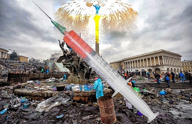 Наркоманский притон размером с государство: будни «украинской революции»