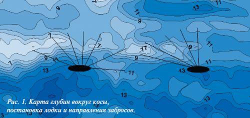 Карта глубин водоемов московской области для рыбалки