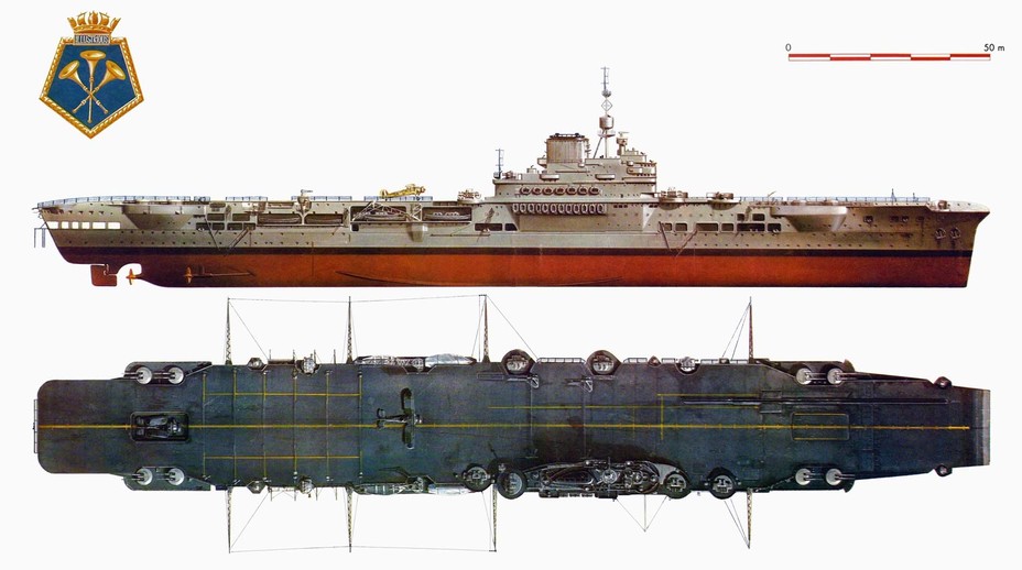 ​Английский авианосец «Илластриес» Источник – militaryhistory.x10.mx - Несостоявшиеся советские авианосцы: проект 72 перед лицом проблем | Военно-исторический портал Warspot.ru