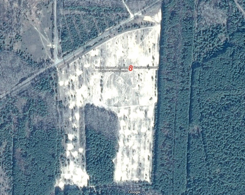 Свалка чернобыльской радиоактивной техники под Киевом опустела 3