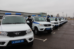 В Тамбовской области полиция получила 19 новых автомобилей