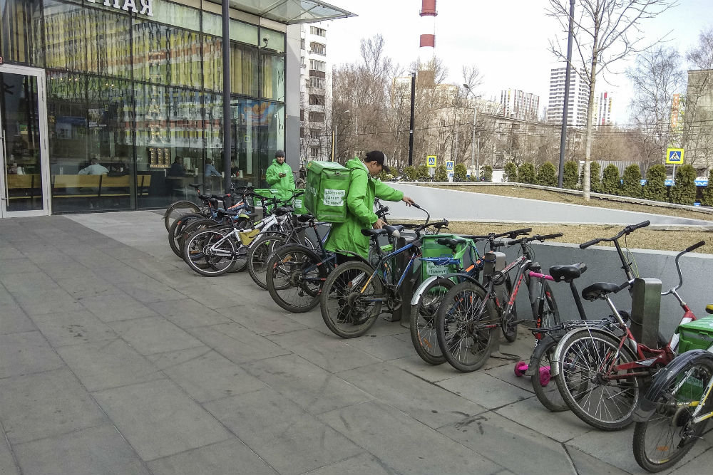 Велопрокат в Москве будет бесплатным для курьеров и волонтеров
