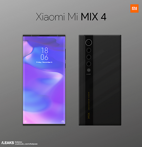 Xiaomi Mi Mix 4 очень похож на Mi Mix Alpha с одним «но» новости,смартфон,статья