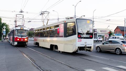 Шесть трамваев изменят графики и маршруты в Краснодаре