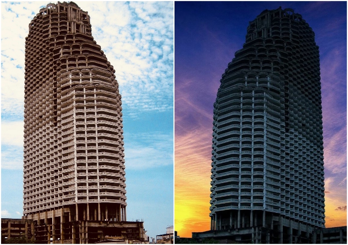 8 заброшенных башен и высотных зданий, которые стали мечтой экстремалов архитектура,заброшки,небоскребы