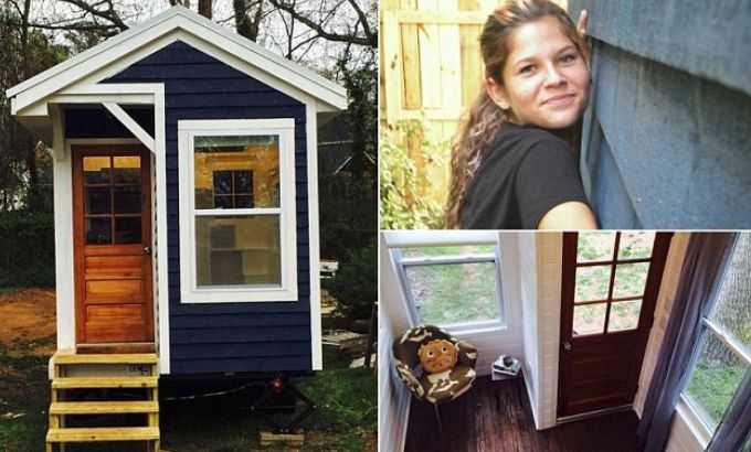 14-летняя девочка построила дом за 10 000 долларов дом, подросток, своими руками