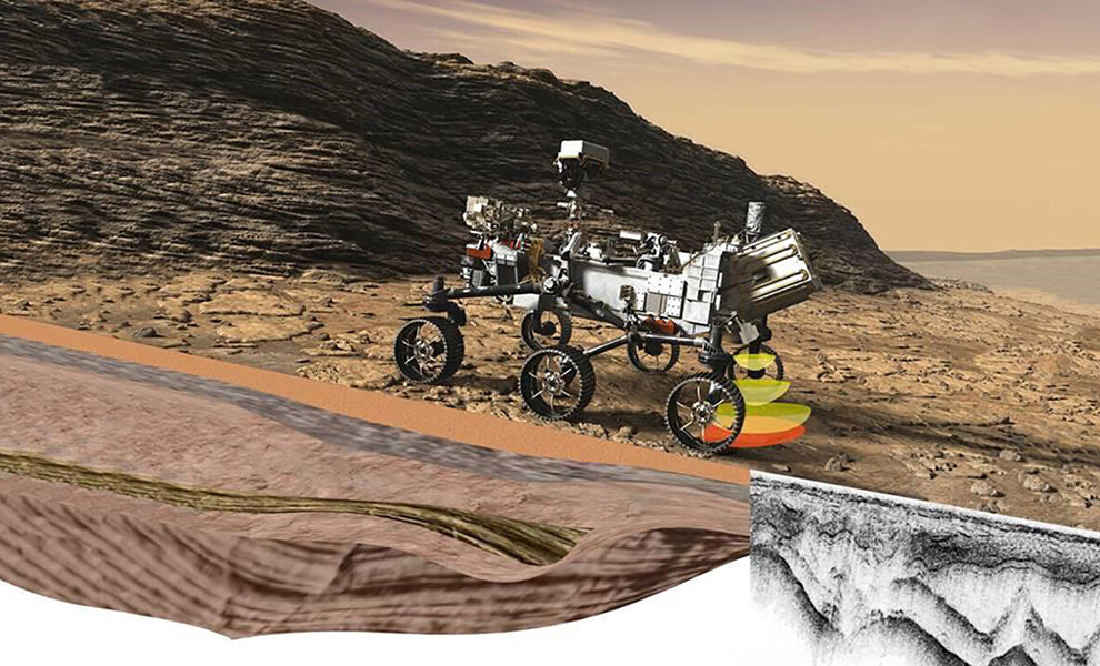 Марс впервые просканировали радаром: расшифровка данных показала, что под поверхностью пролегают каменные каналы кратера, ученые, могут, породы, слоев, Ровер, образом, наклонные, ровные, столь, сформировали, магматические, Однако, каким, сказать, проведет, происхождении, магматическом, говорить, данные