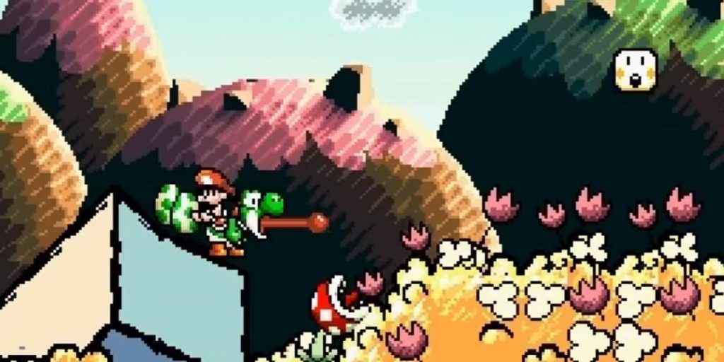 Super Mario World 2: Yoshi’s Island (1995)