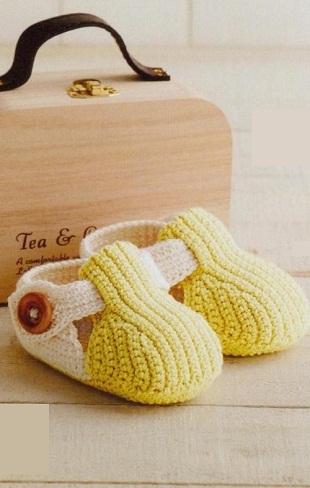 Сандалики крючком