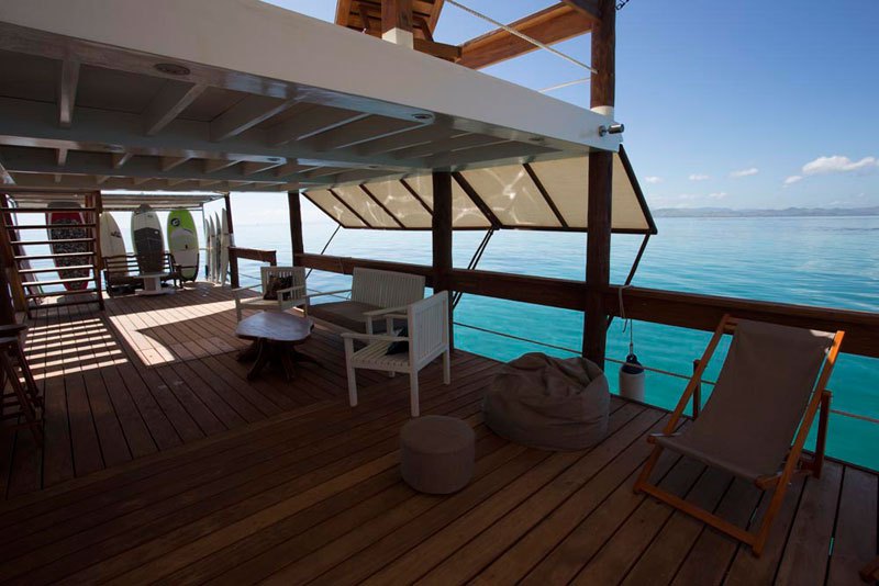 Удивительный плавучий бар на Фиджи Удивительный плавучий бар на Фиджи отдых,плавучий остров,путешествие,турист