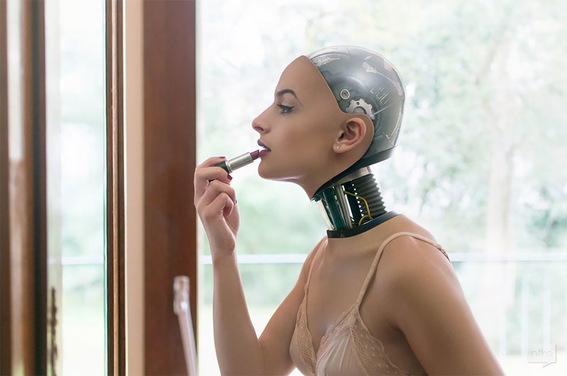 Роботы среди нас: как французский фотограф создает андроидов android, будущее, креатив, роботы, фантазия, фотограф