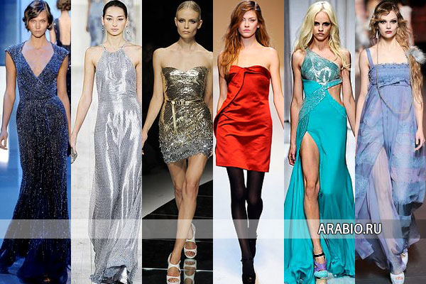 В чем встречать новый год 2012 - одежда, платья