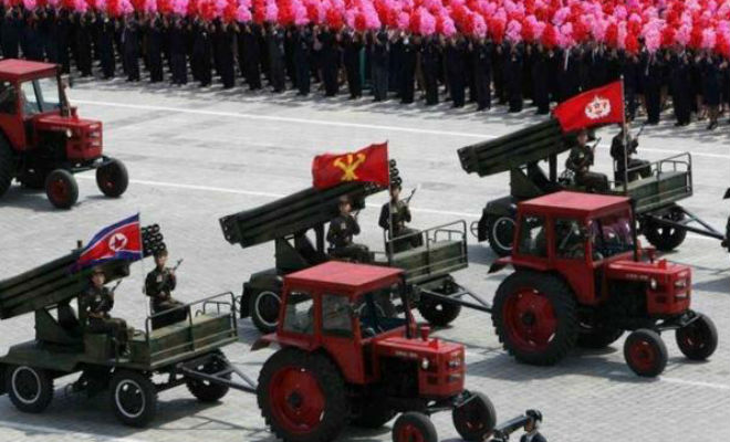 Боевые тракторы Северной Кореи: техника двойного назначения тракторы, техника, всеми, Какието, доработанные, всего, которого, двигателя, мощность, советских, клоны, фактически, силами, старые, тракторов, Модели, колонны, отдельной, залпового, системами