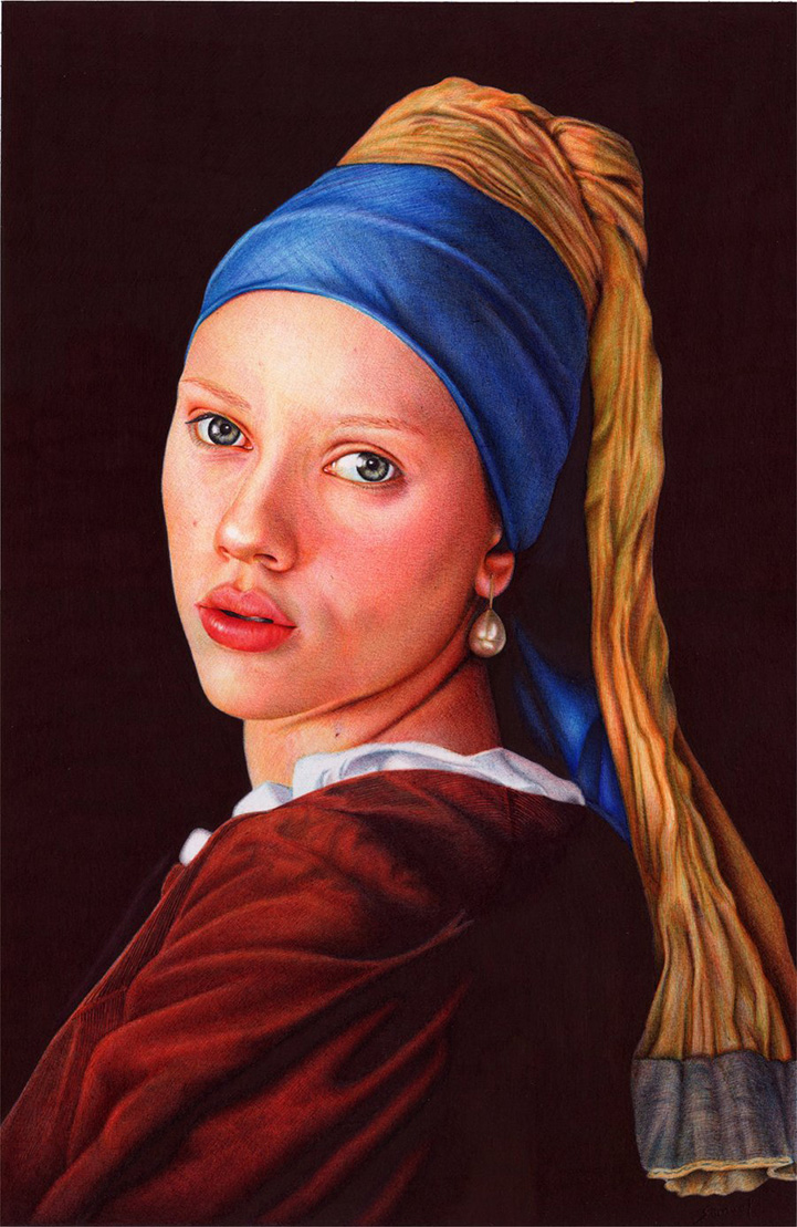 Реалистичные рисунки Samuel Silva