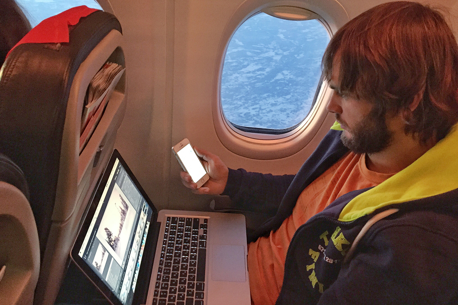 Интернет на борту самолета