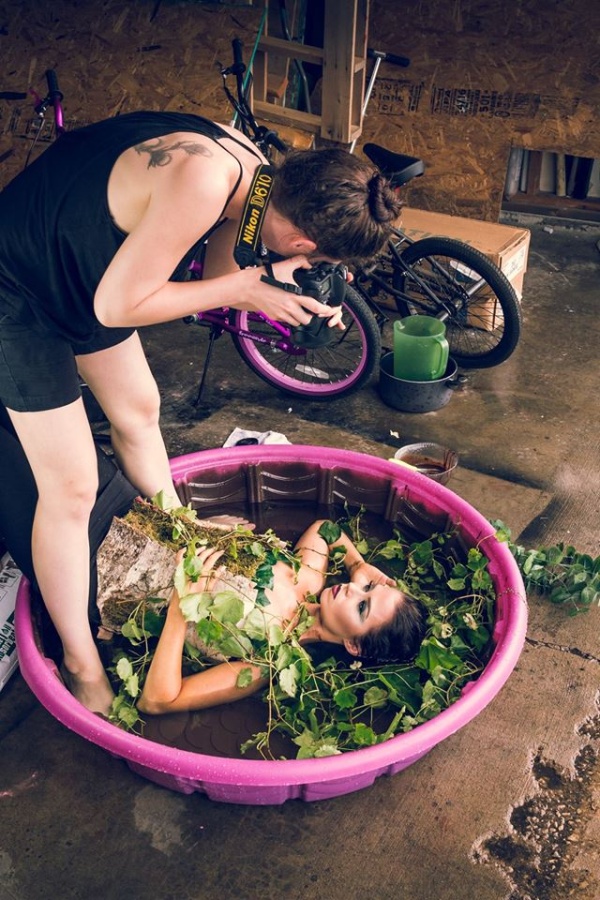 За кадром гламурной фотографии  