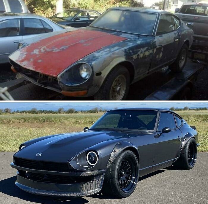 Переделка Datsun 240Z Restomod 1972 года