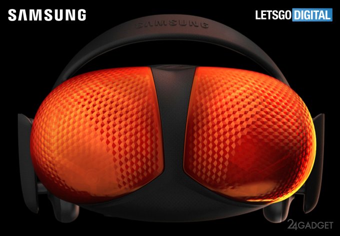 Виртуальный шлем Samsung в форм-факторе глаз мухи