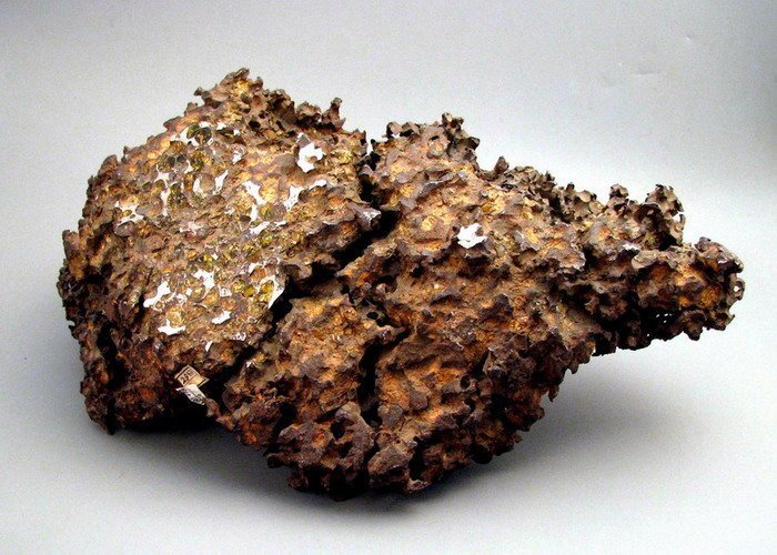 "Палласово железо" - вещество которого нет на Земле Палласово железо, вещество, земля, метеорит