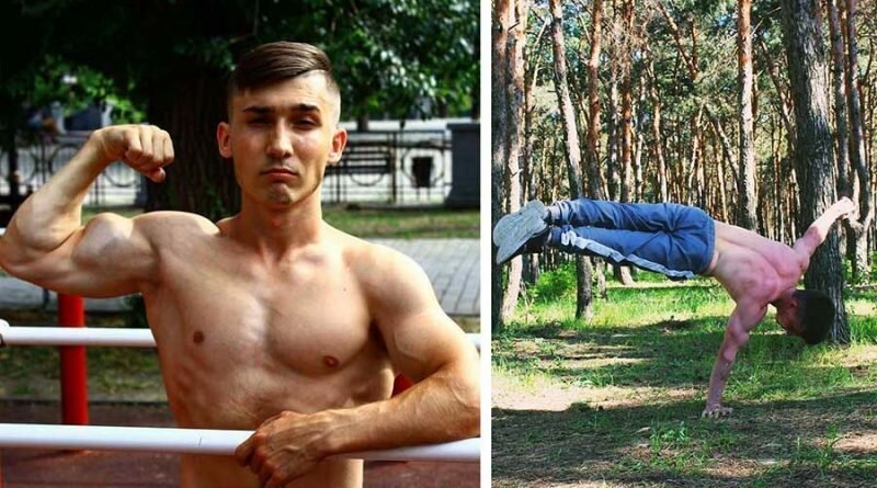 Этот парень творит настоящие гимнастические чудеса, которые вас непременно погрузят в истинный восторг