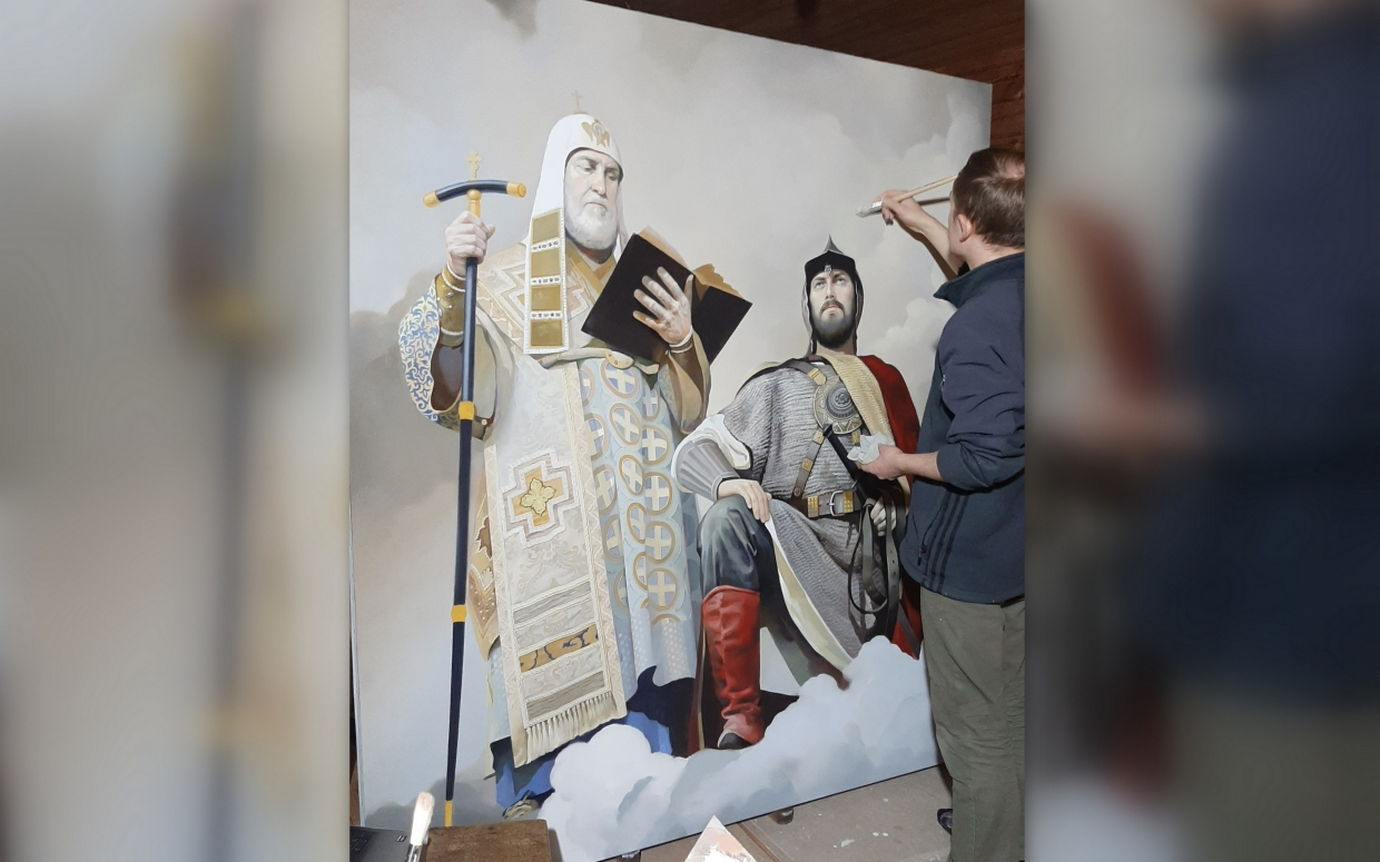 Художник «оживил» фрески пензенского собора благодаря современным технологиям