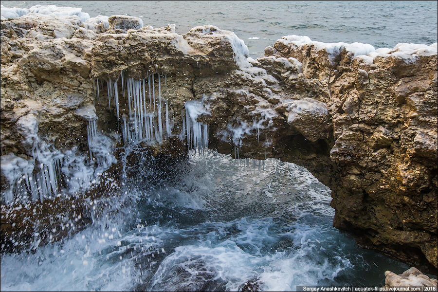 Замерзающее Черное море / Frozen Black Sea