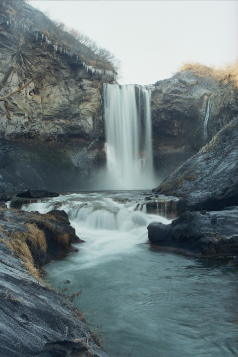 3-й водопад на реке Карымской. п-ов Камчатка