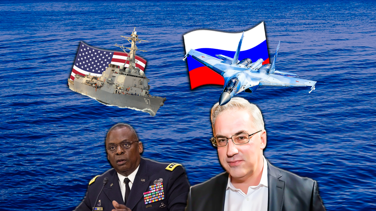 Россия заблокировала ракетный эсминец США в Средиземном море. Возмущение Пентагона прокомментировал Андрей Норкин