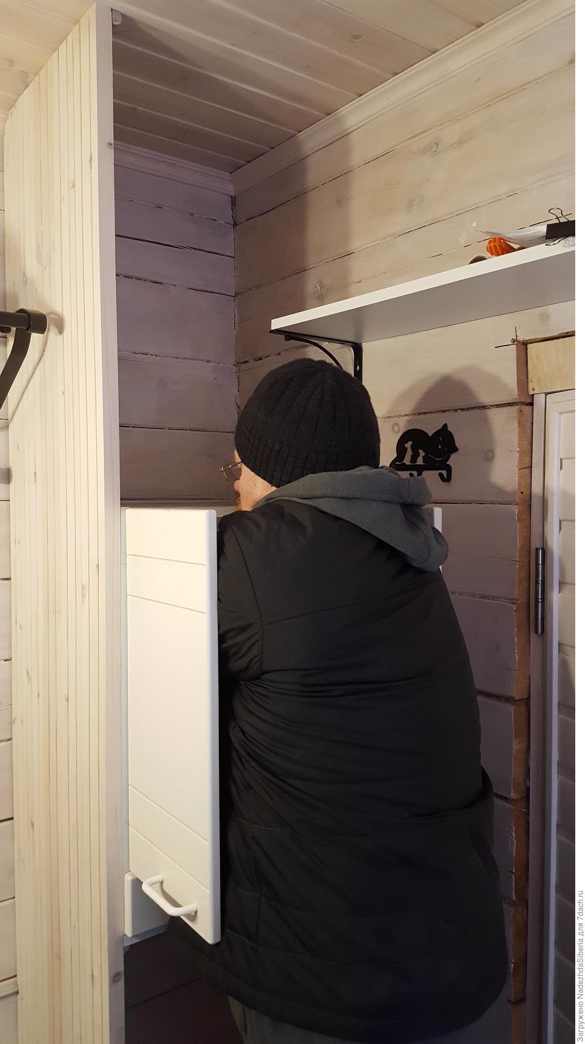 Полувстроенный шкаф, или Эксклюзив из того, что было... 